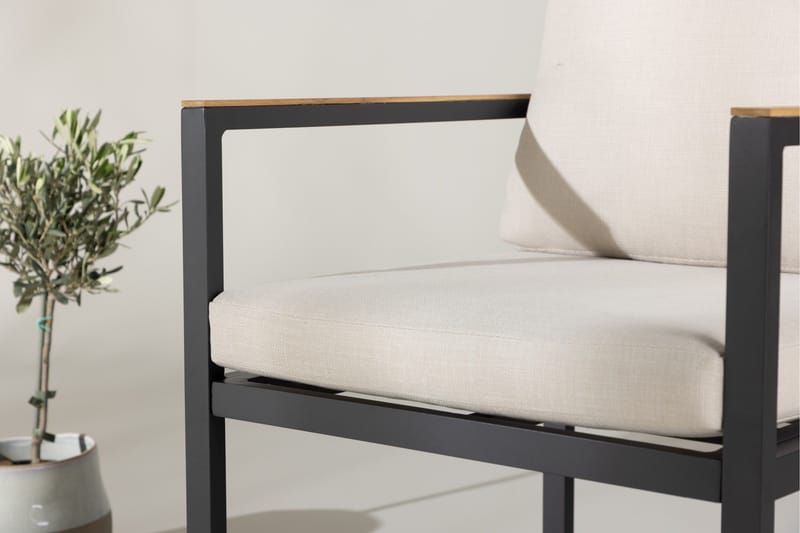 Aspvik Matstol Svart - Venture Home - Utemöbler - Balkong - Balkongmöbler - Balkongstol