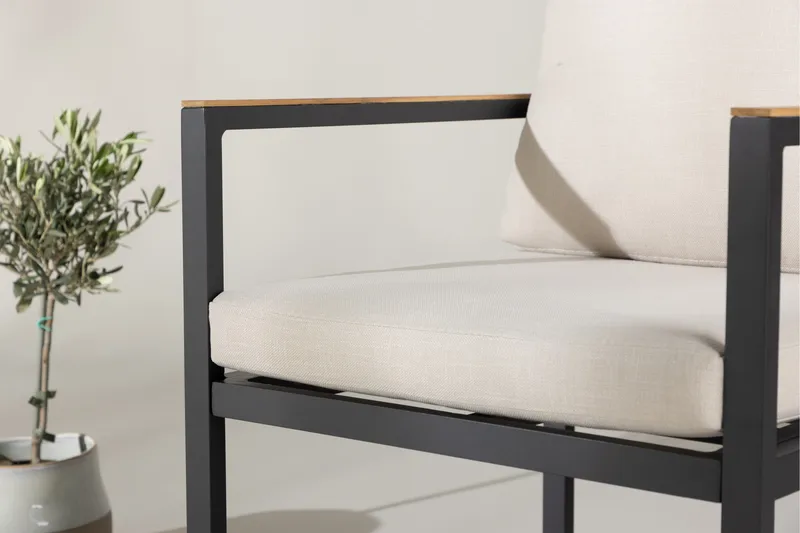 Aspvik Matstol Svart - Venture Home - Utemöbler - Balkong - Balkongmöbler - Balkongstol