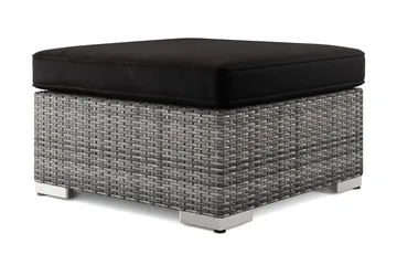 Bahamas Divanmodul - Loungebord utomhus 75x75 cm till soffor - Grå - Utemöbler - Balkong - Balkongmöbler - Balkongbord