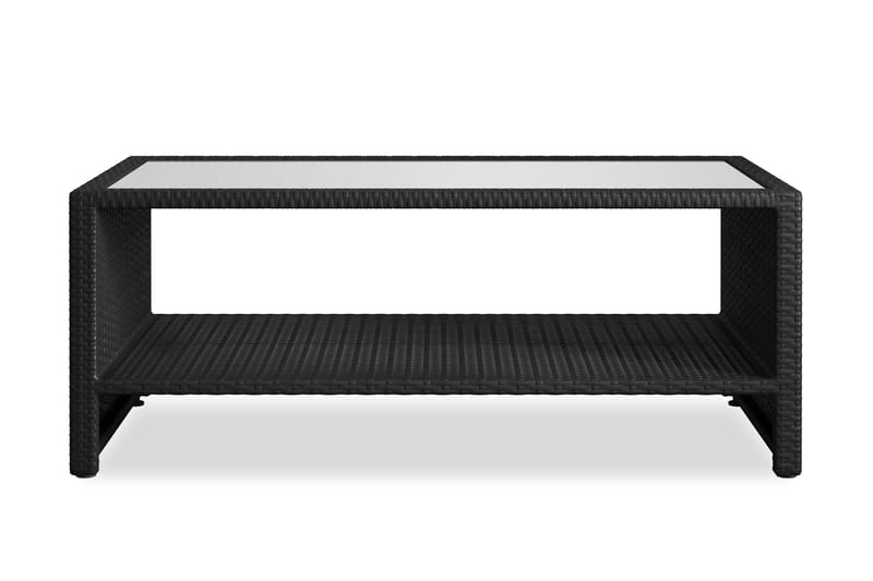 Bahamas Loungbord och Soffbord med hylla Utomhus 113 cm Kons - Utemöbler - Balkong - Balkongmöbler - Balkongbord