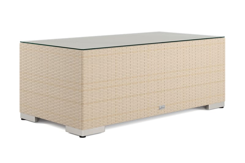 Bahamas Soffbord Utomhus 113x58 cm Konstrotting, Sand