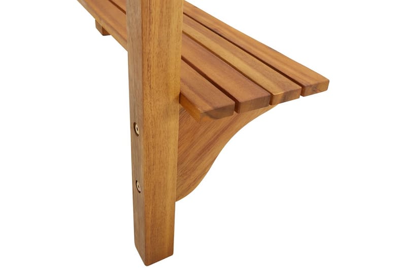 Balkongbord 90x37x122,5 cm massivt akaciaträ - Brun - Utemöbler - Balkong - Balkongmöbler - Balkongbord - Balkongbord hängande