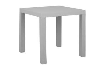 Knockytoul Trädgårdsbord och Sidobord Utomhus 80 cm Trä - Grå - Utemöbler - Utebord & trädgårdsbord - Matbord utomhus