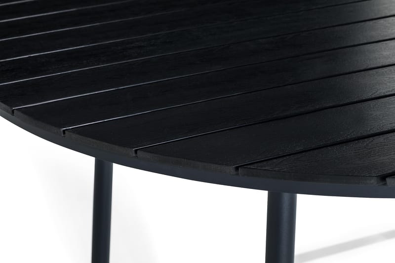 Tunis Matbord Utomhus 140 cm - Svart - Utemöbler - Utebord & trädgårdsbord - Matbord utomhus