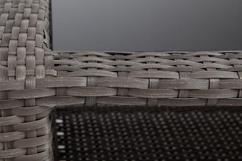 Wisconsin Bord 110 cm Konstrotting/Grå/Brun - Hillerstorp - Utemöbler - Balkong - Balkongmöbler - Balkongbord