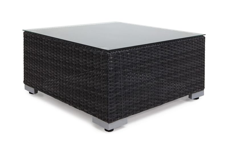 Wisconsin Divan/Bord Konstrotting/Svart, Hillerstorp