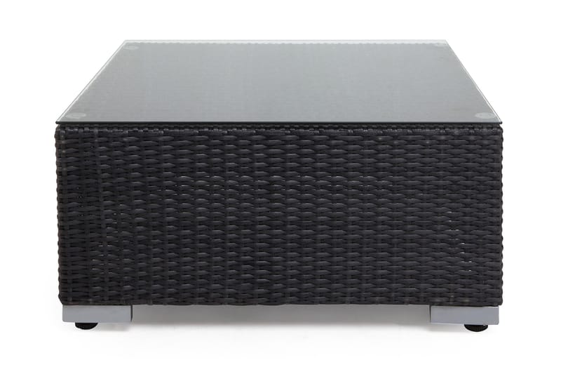 Wisconsin Divan/Bord Konstrotting/Svart - Hillerstorp - Utemöbler - Balkong - Balkongmöbler - Balkongbord