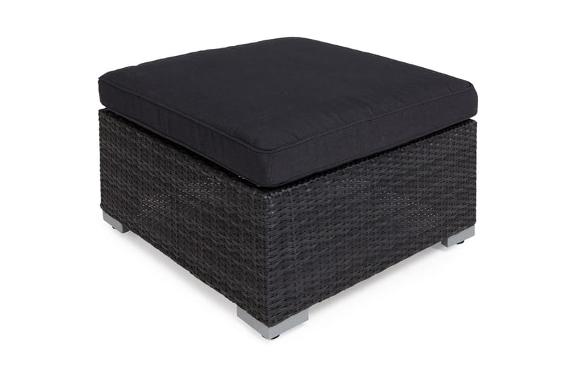 Wisconsin Divan/Bord Konstrotting/Svart - Hillerstorp - Utemöbler - Balkong - Balkongmöbler - Balkongbord