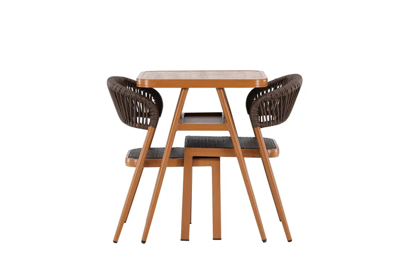 Amadora Balkonggrupp 2-sits, Brun