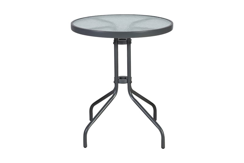Balkong set BISTRO Utebord och 2 Utestolar D60xH70 grå - Utemöbler - Balkong - Balkongmöbler - Balkonggrupp & balkongset