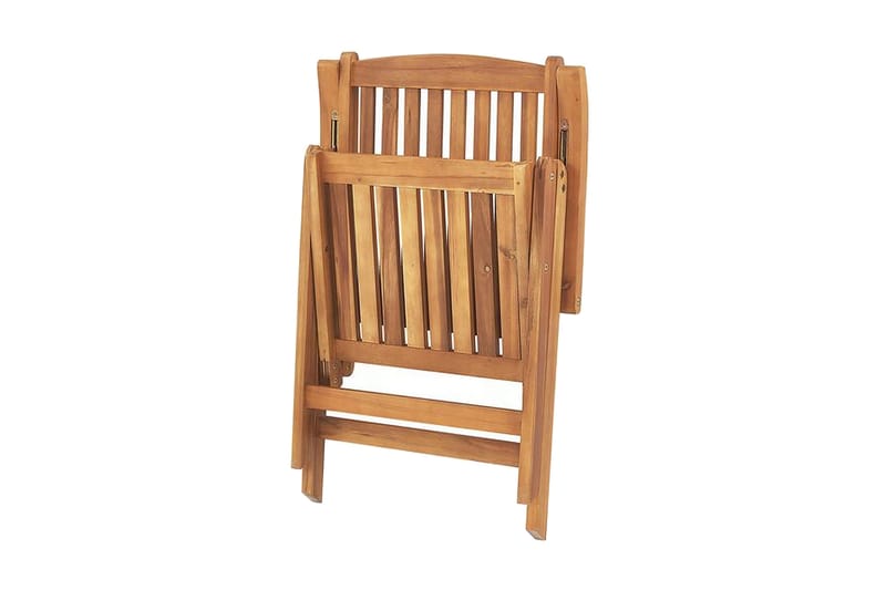 Balkongset av Utebord och 2 Utestolar blå JAVA - Trä/natur - Utemöbler - Balkong - Balkongmöbler - Balkonggrupp & balkongset