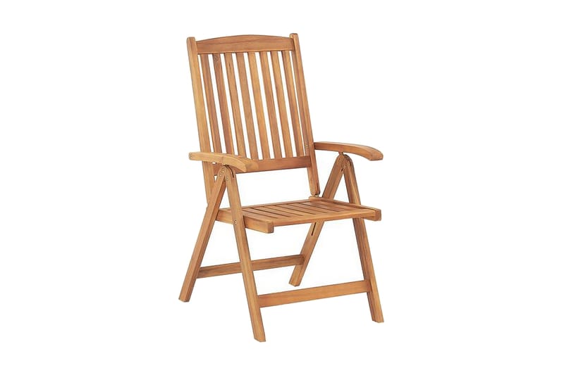 Balkongset av Utebord och 2 Utestolar gråbeige JAVA - Trä/natur - Utemöbler - Balkong - Balkongmöbler - Balkonggrupp & balkongset