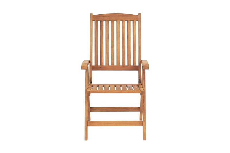 Balkongset av Utebord och 2 Utestolar gråbeige JAVA - Trä/natur - Utemöbler - Balkong - Balkongmöbler - Balkonggrupp & balkongset