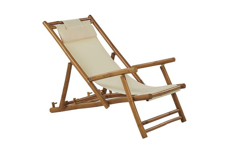 Balkongset vit/beige ATRANI/SPELLO - Beige - Utemöbler - Balkong - Balkongmöbler - Balkonggrupp & balkongset