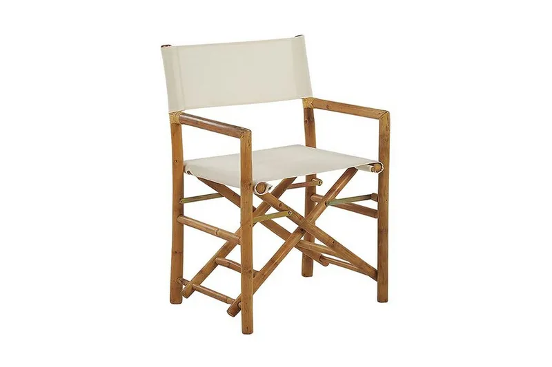 Balkongset vit/beige MOLISE/SPELLO - Trä/natur - Utemöbler - Balkong - Balkongmöbler - Balkonggrupp & balkongset