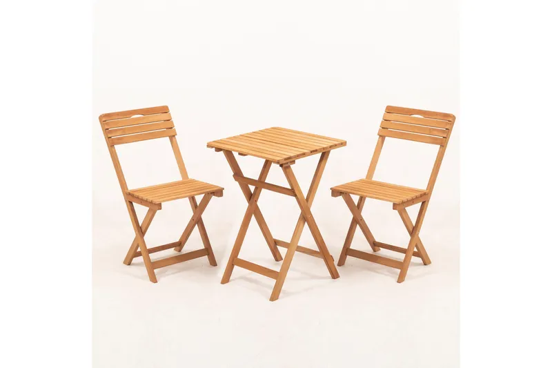 Natsume Caféset - Valnöt - Utemöbler - Balkong - Balkongmöbler - Balkonggrupp & balkongset