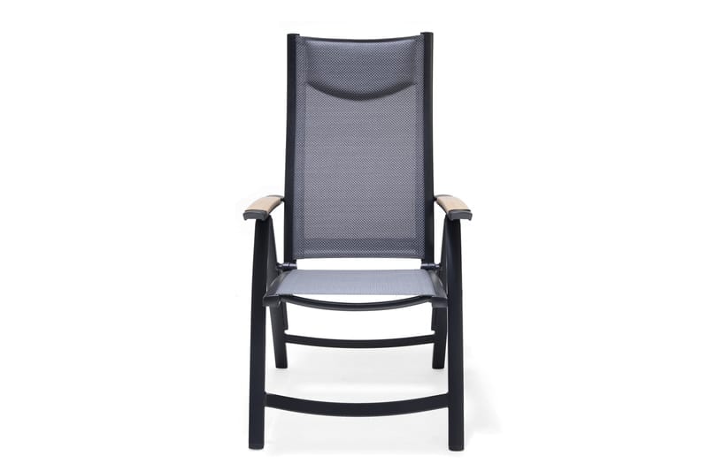 Panama Caféset 50x50 cm + 2 Utestolar Svart - Lifestyle Garden - Utemöbler - Balkong - Balkongmöbler - Balkonggrupp & balkongset