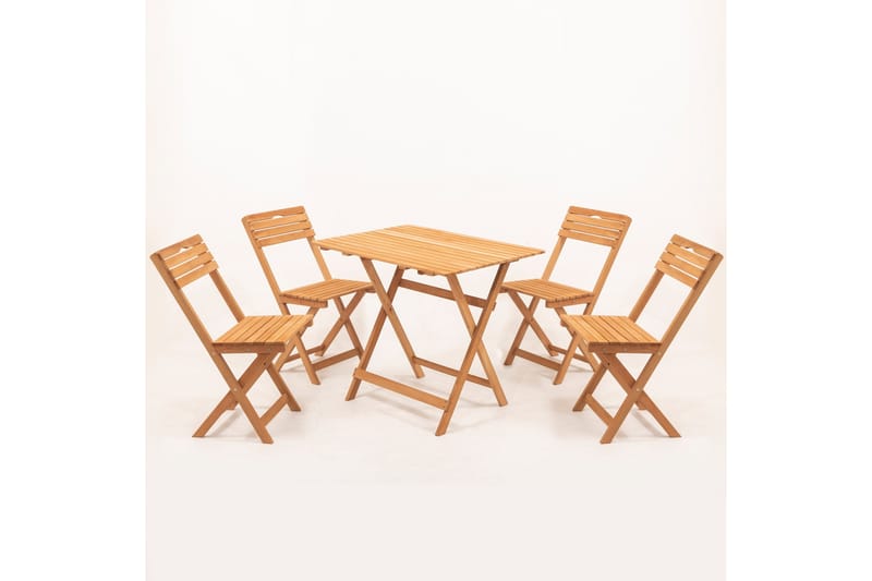 Parwati Caféset - Valnöt - Utemöbler - Balkong - Balkongmöbler - Balkonggrupp & balkongset