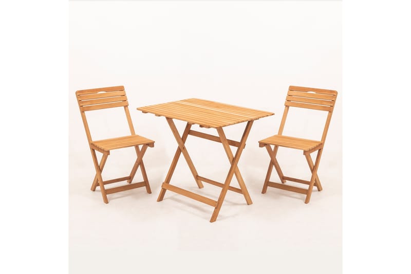 Ramdevi Caféset - Valnöt - Utemöbler - Balkong - Balkongmöbler - Balkonggrupp & balkongset