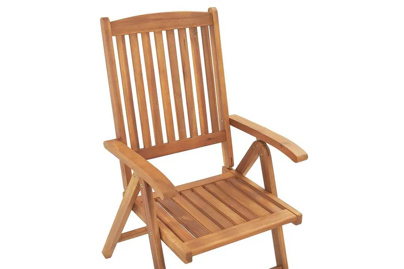 Trädgårdsmöbelset av Utebord och 2 Utestolar JAVA - Trä/natur - Utemöbler - Balkong - Balkongmöbler - Balkonggrupp & balkongset