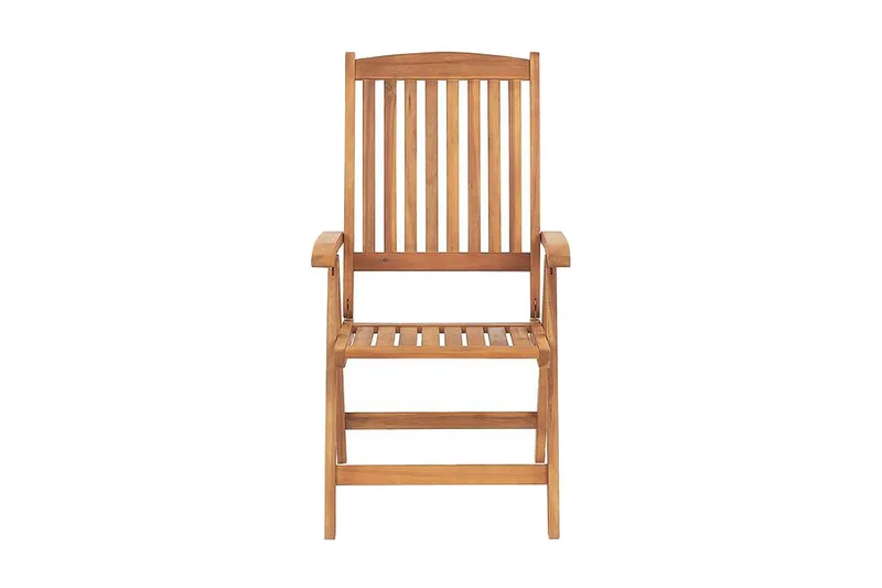 Trädgårdsmöbelset av Utebord och 2 Utestolar JAVA - Trä/natur - Utemöbler - Balkong - Balkongmöbler - Balkonggrupp & balkongset