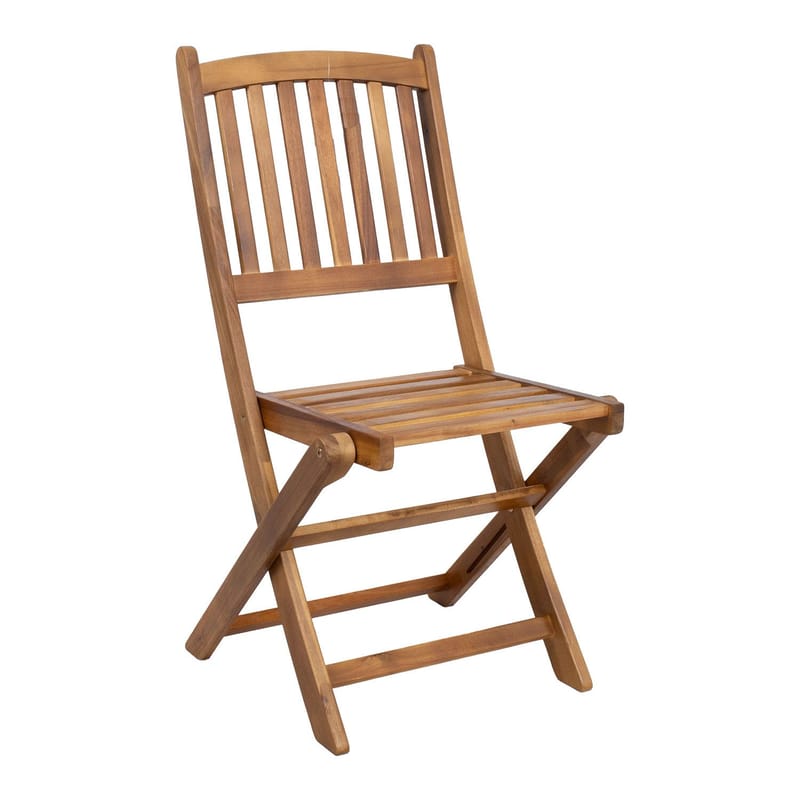 Balkongset Gwen bord 60 cm och 2 stolar - Brun - Utemöbler - Balkong - Balkongmöbler - Balkonggrupp & balkongset