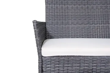 Balkongset i grått – Komplett möbelset med bord & sittplatser | Fjällbacka - Utemöbler - Balkong - Balkongmöbler - Balkonggrupp & balkongset