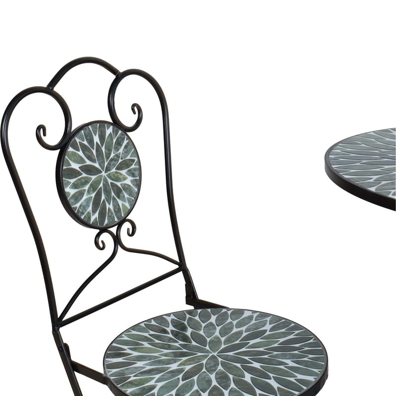 Balkongset Mirt bord och 2 stolar - grön - Utemöbler - Balkong - Balkongmöbler - Balkonggrupp & balkongset