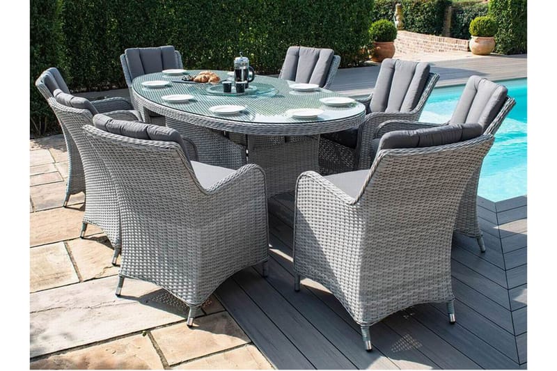 Ascot Fåtolj 70x58xH90 Grå - Utemöbler - Balkong - Balkongmöbler - Balkongstol