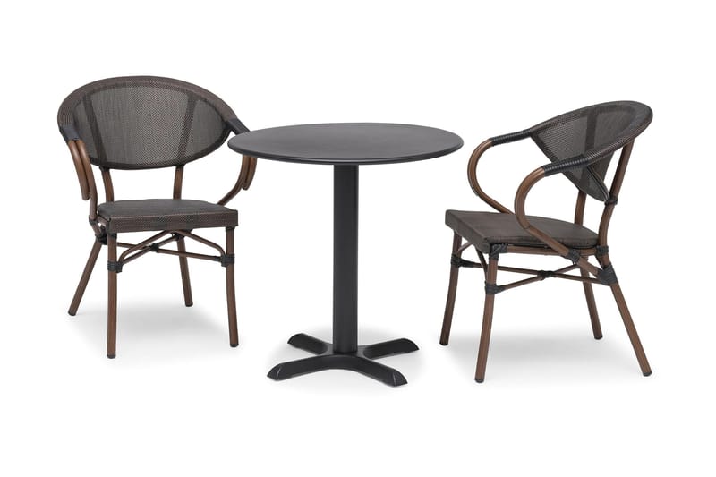 Hillerstorp Caféstol - Svart - Utemöbler - Balkong - Balkongmöbler - Balkongstol