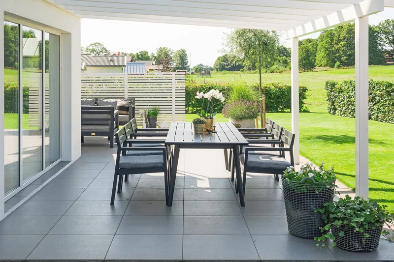 Hillerstorp Utestoltö Utestolstol Svart/Grå, Hillerstorp