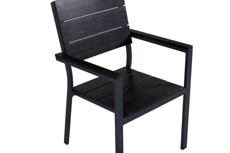Levels Stapelstol Utomhus Svart - Venture Home - Utemöbler - Balkong - Balkongmöbler - Balkongstol