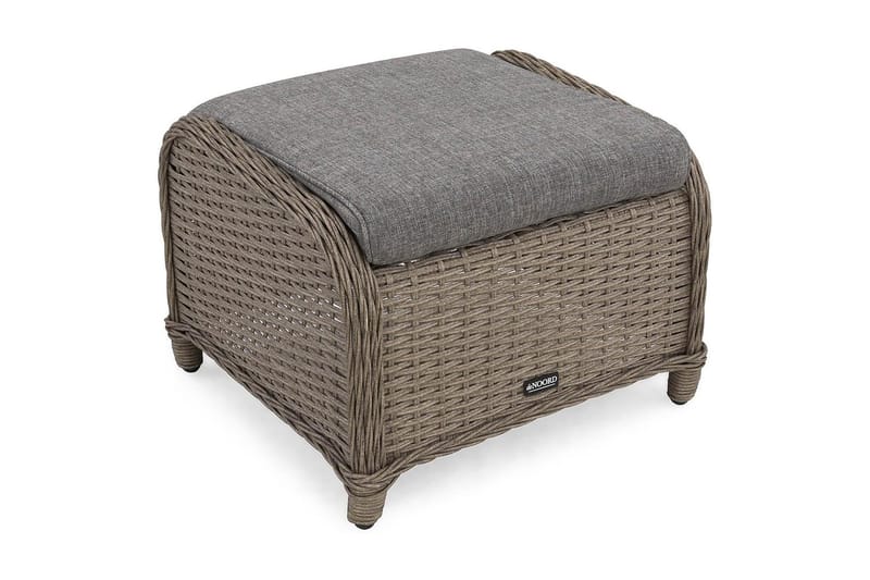 Marcus Fotpall till Öronlappsfåtölj Utomhus, Grå