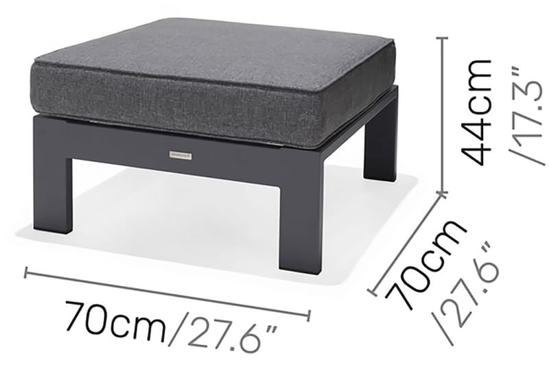 Palau Pall - Grå - Utemöbler - Balkong - Balkongmöbler - Balkongstol