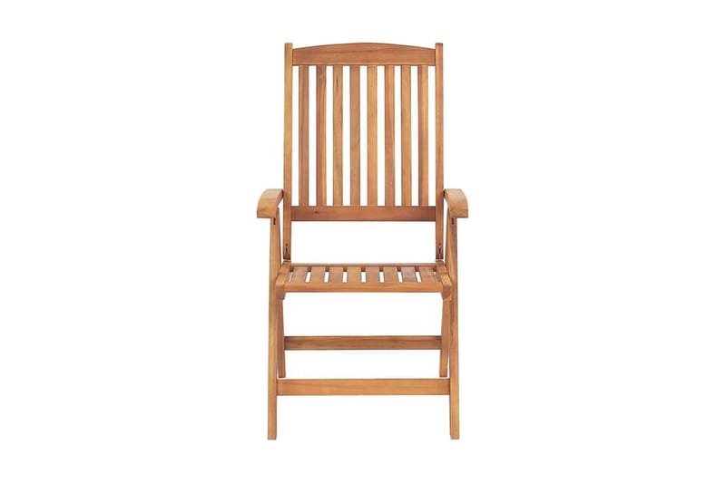 Trädgårdsstol 6 st akaciaträ ljusbrun JAVA - Trä/natur - Utemöbler - Balkong - Balkongmöbler - Balkongstol
