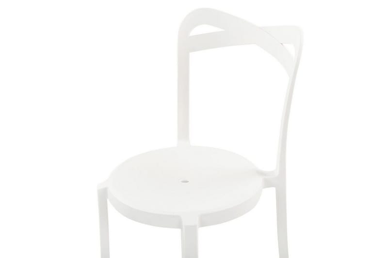 Utestol 4 st vit CAMOGLI - Vit - Utemöbler - Balkong - Balkongmöbler - Balkongstol