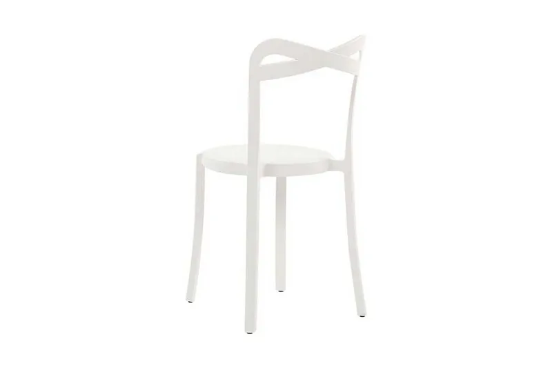 Utestol 4 st vit CAMOGLI - Vit - Utemöbler - Balkong - Balkongmöbler - Balkongstol