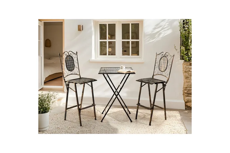 Baruppsättning Bormio - Utemöbler - Balkong - Balkongmöbler - Balkonggrupp & balkongset