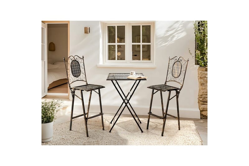 Baruppsättning Bormio - Utemöbler - Balkong - Balkongmöbler - Balkonggrupp & balkongset