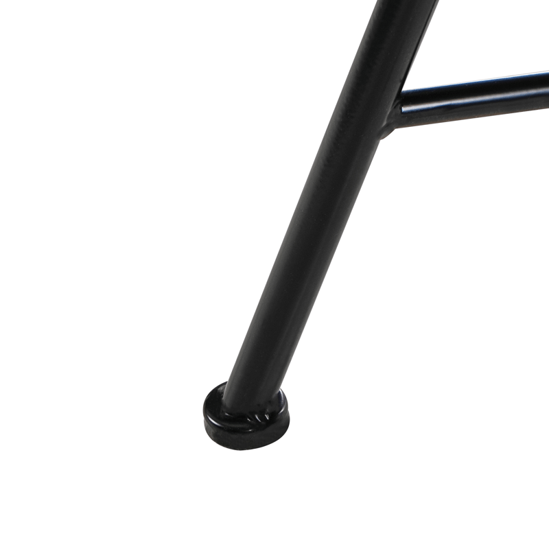 Bistrobord utomhus Comiso 60 cm Järn - Svart/Vit - Utemöbler - Balkong - Balkongmöbler - Balkongbord