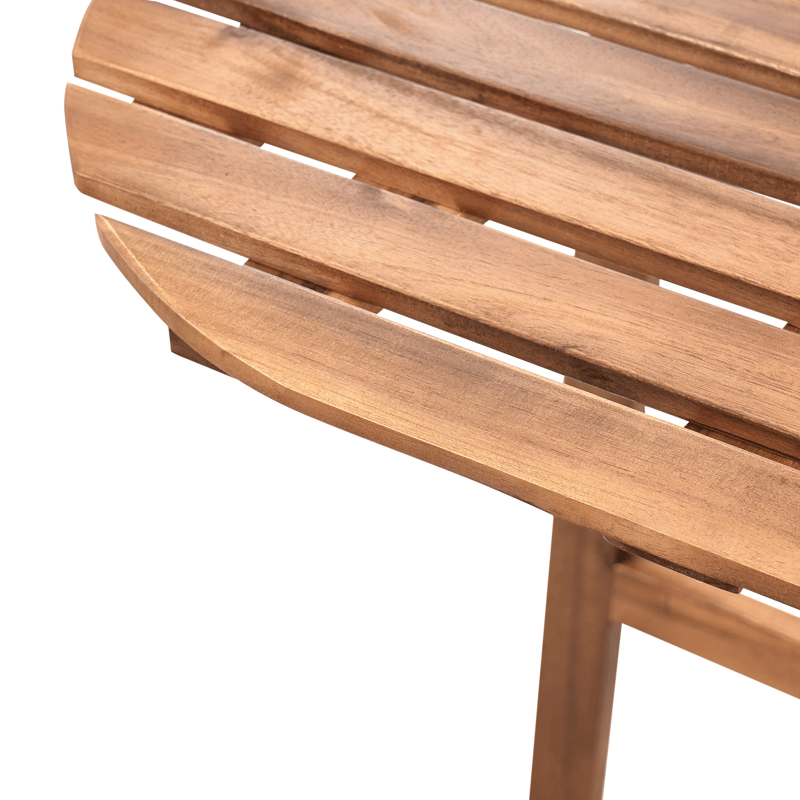 Bistrobord utomhus Osigo 4470 cm Akaciaträ - Brun - Utemöbler - Balkong - Balkongmöbler - Balkongbord