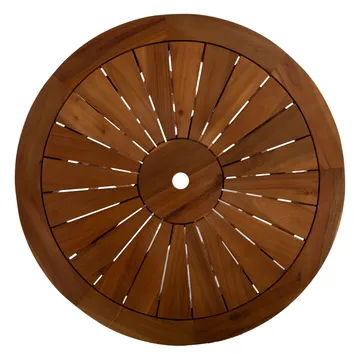 Bord Fabiola D80x72 cm Akacia - brun - Utemöbler - Balkong - Balkongmöbler - Balkongbord