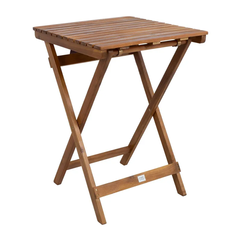 Bord Gwen 50x50x70 cm Akacia, Brun