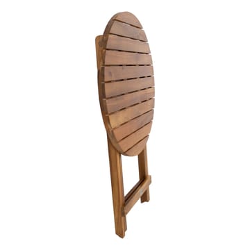 Bord Gwen D60x72 cm Akacia - brun - Utemöbler - Balkong - Balkongmöbler - Balkongbord