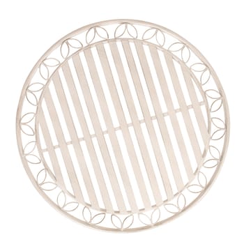 Bord Jasmine D70x75 cm metall - antikvit - Utemöbler - Balkong - Balkongmöbler - Balkongbord