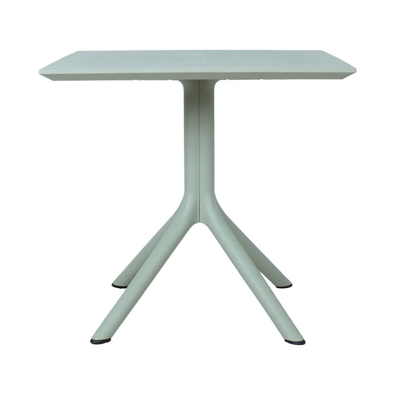 Bord Mango grönaktig plast 80x80x75 cm - Grönaktigt grå - Utemöbler - Balkong - Balkongmöbler - Balkongbord