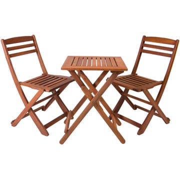 Bord Rouen 50x50x68 cm meranti - brun - Utemöbler - Balkong - Balkongmöbler - Balkongbord