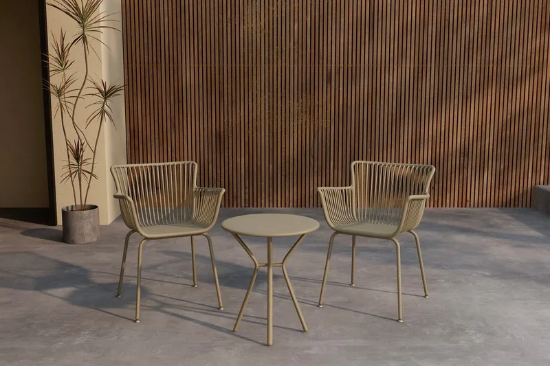 Cafégrupp Sifnos Utomhus, Beige