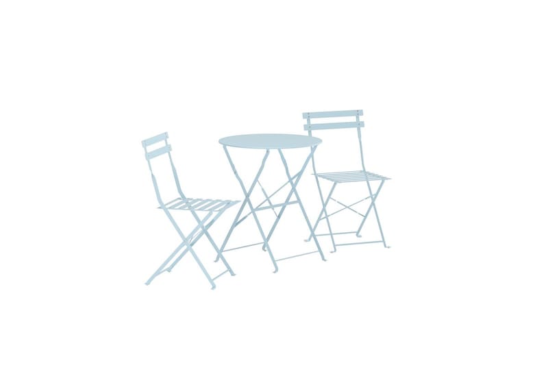 Cafégrupp Tao Utomhus - Ljusblå - Utemöbler - Balkong - Balkongmöbler - Balkonggrupp & balkongset