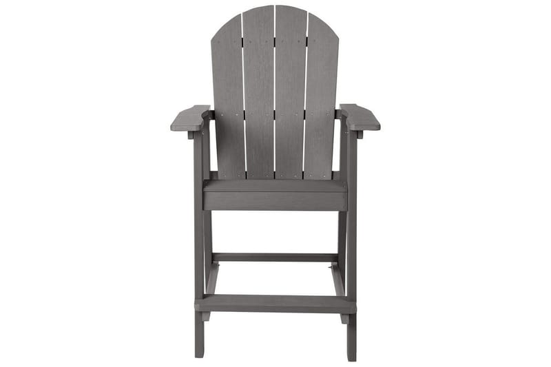 Cafeset Adirondack Mörkgrå - Mörkgrå - Utemöbler - Balkong - Balkongmöbler - Balkonggrupp & balkongset